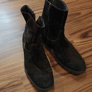 To Boot Dark Brown Leather Boots